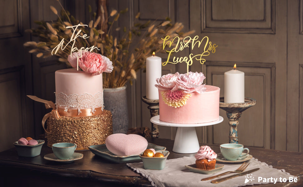 The Most Beautiful Cake Toppers for a Luxury Wedding Experience